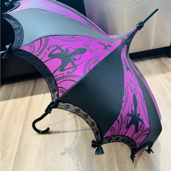 Accessories - Purple Octopus Umbrella